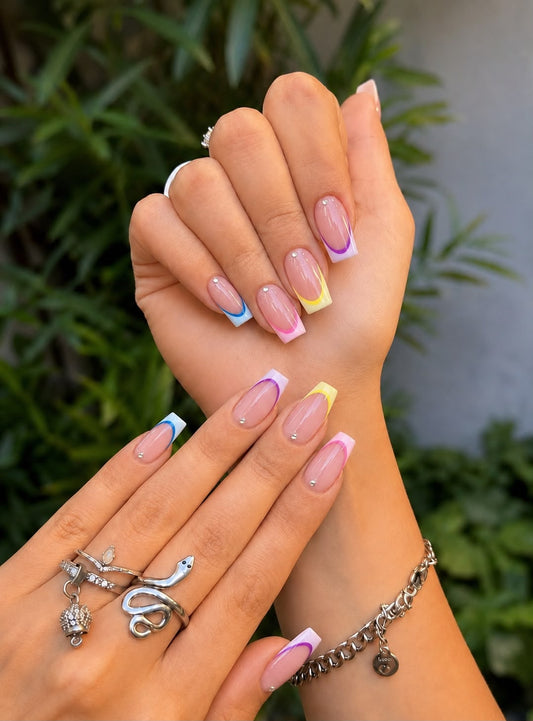 Double French Colorful
