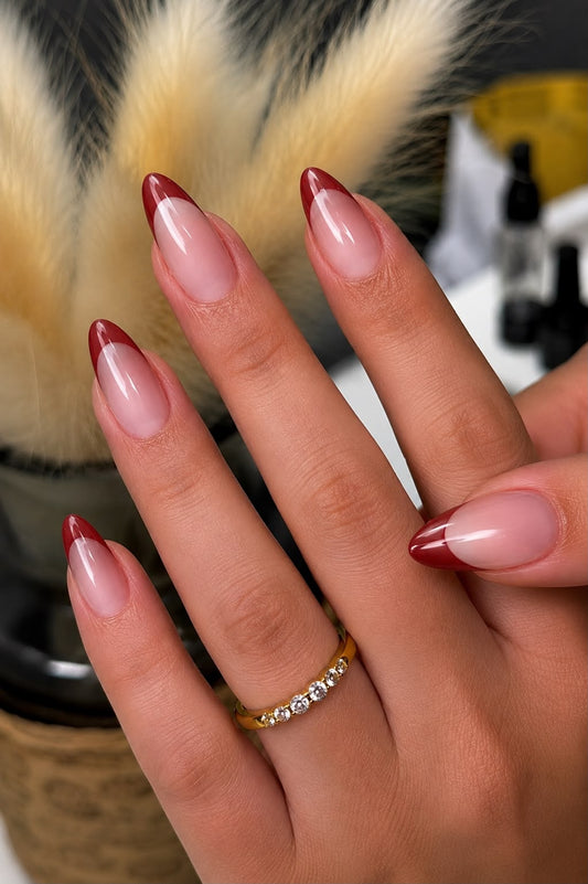 Cat Eye with French Tip