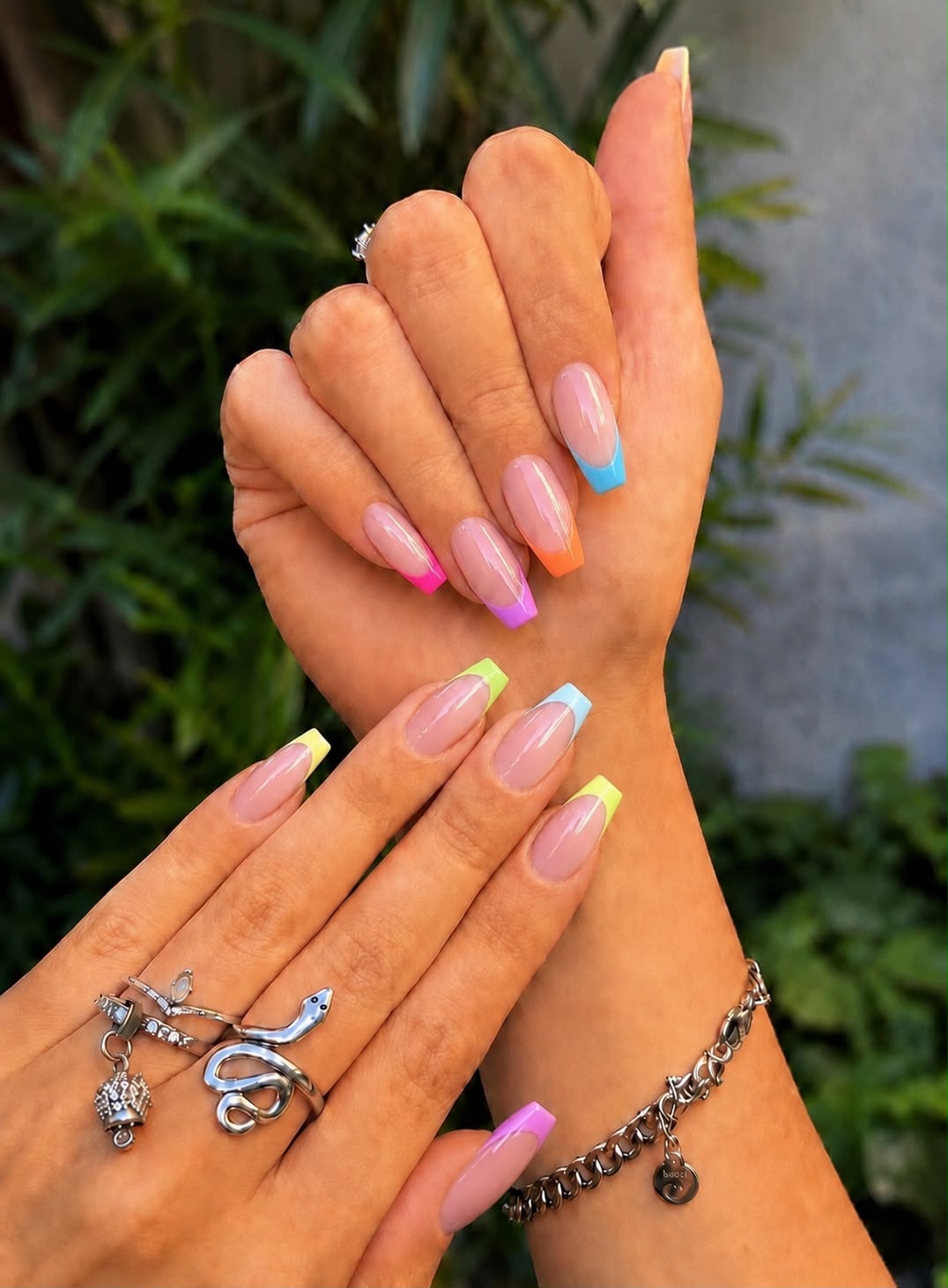 French with Multicolor