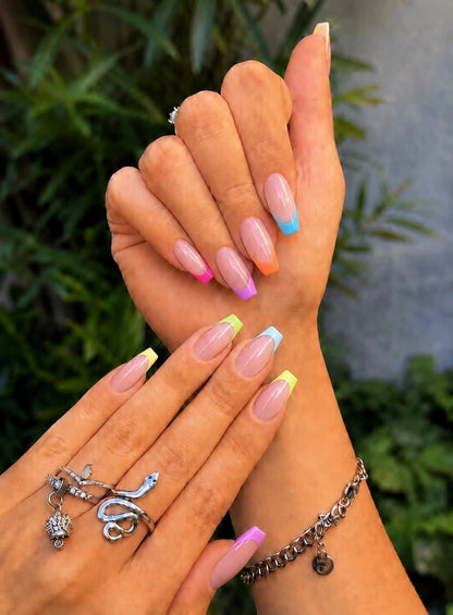 French with Multicolor