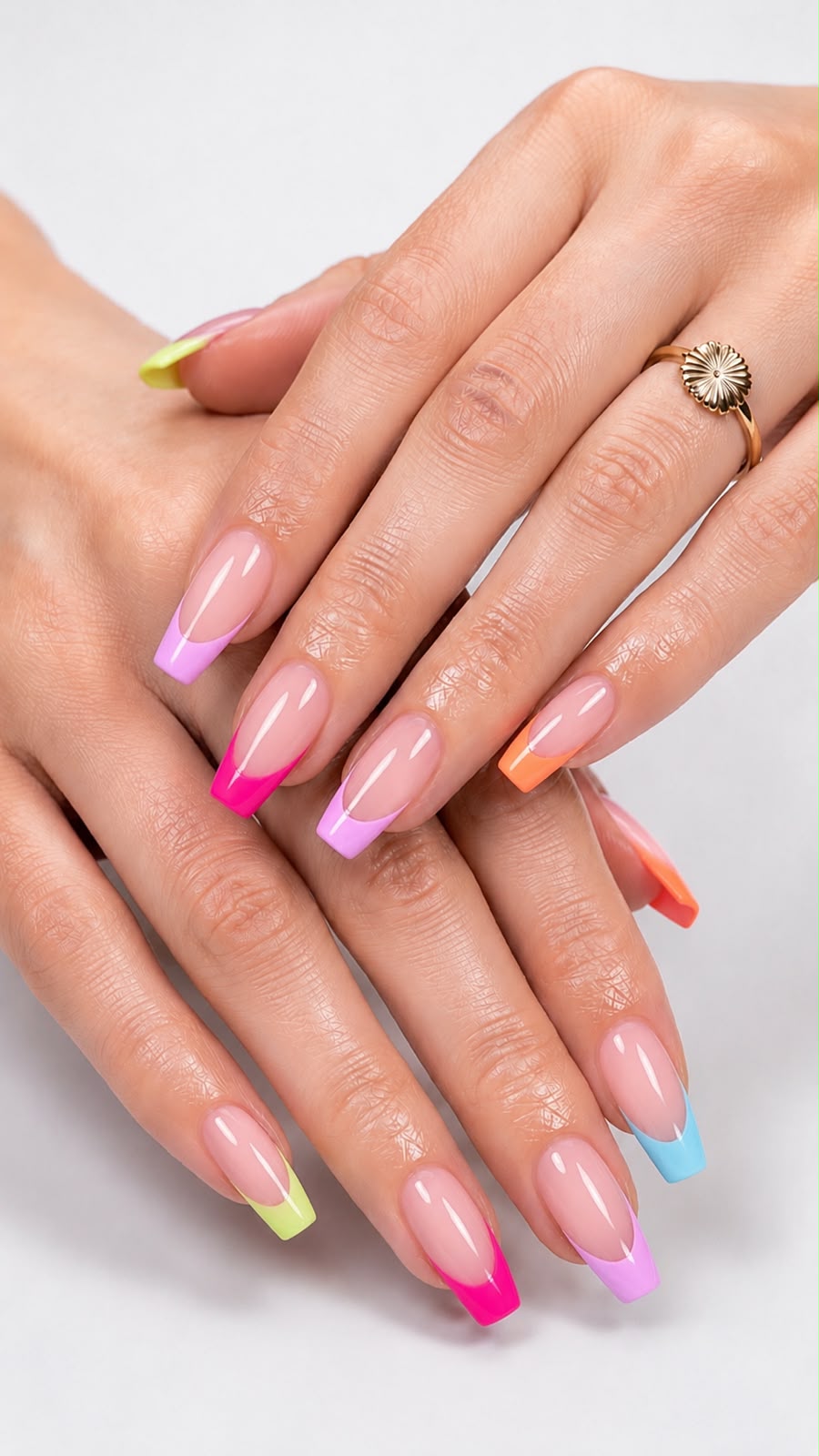French with Multicolor