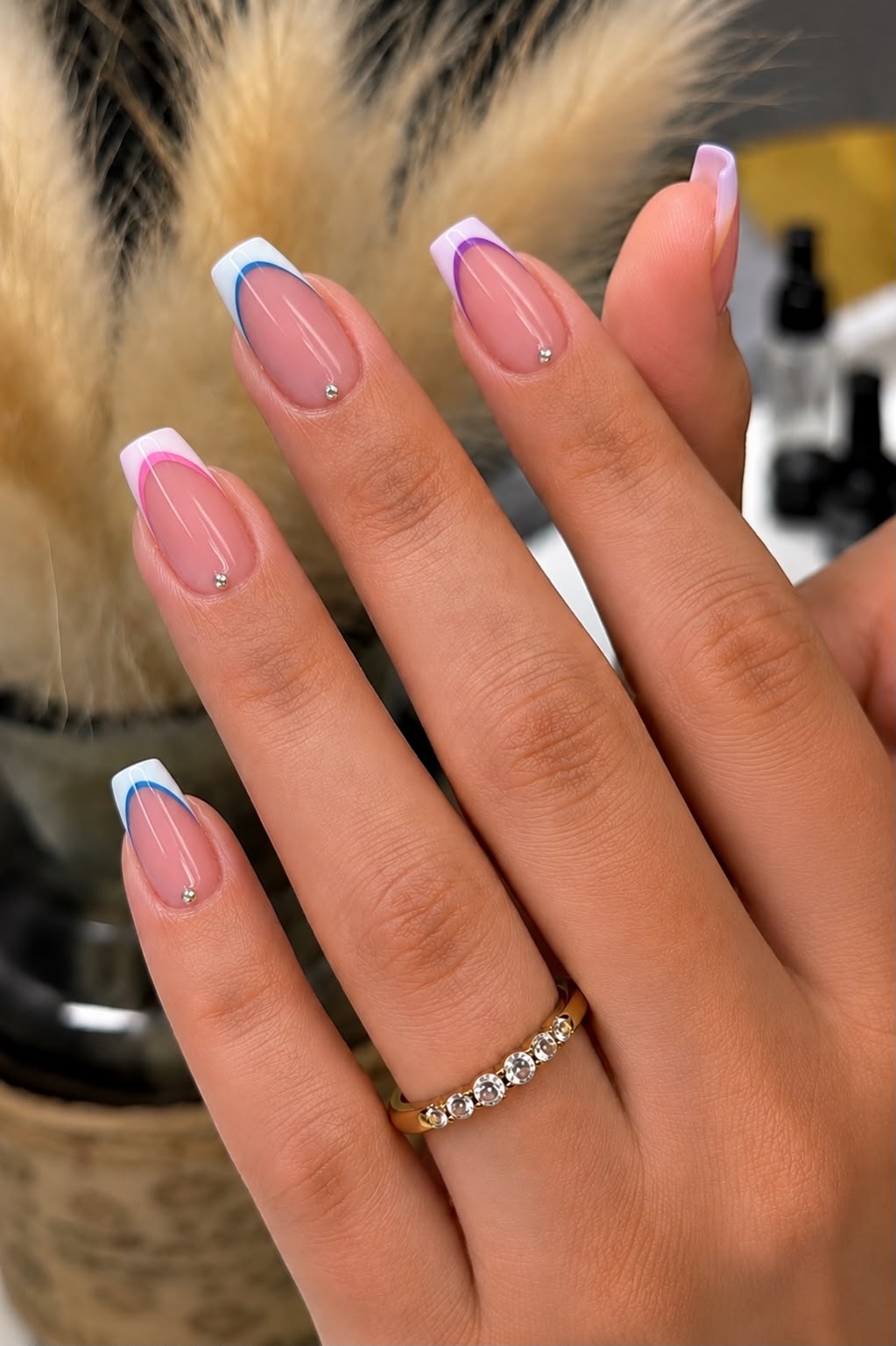 Double French Colorful