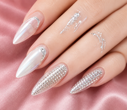 Rose Quartz Press-On Nails