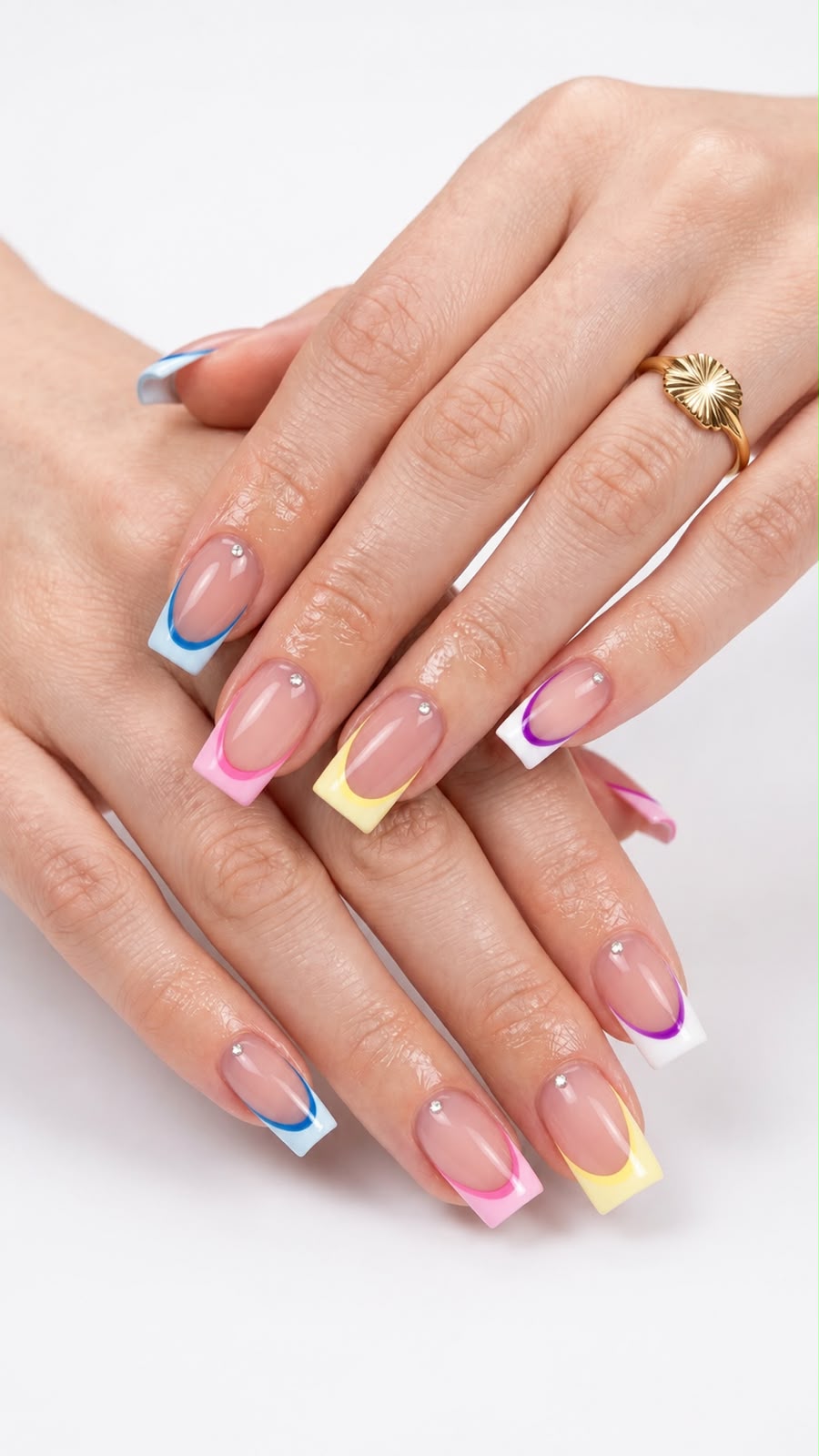 Double French Colorful